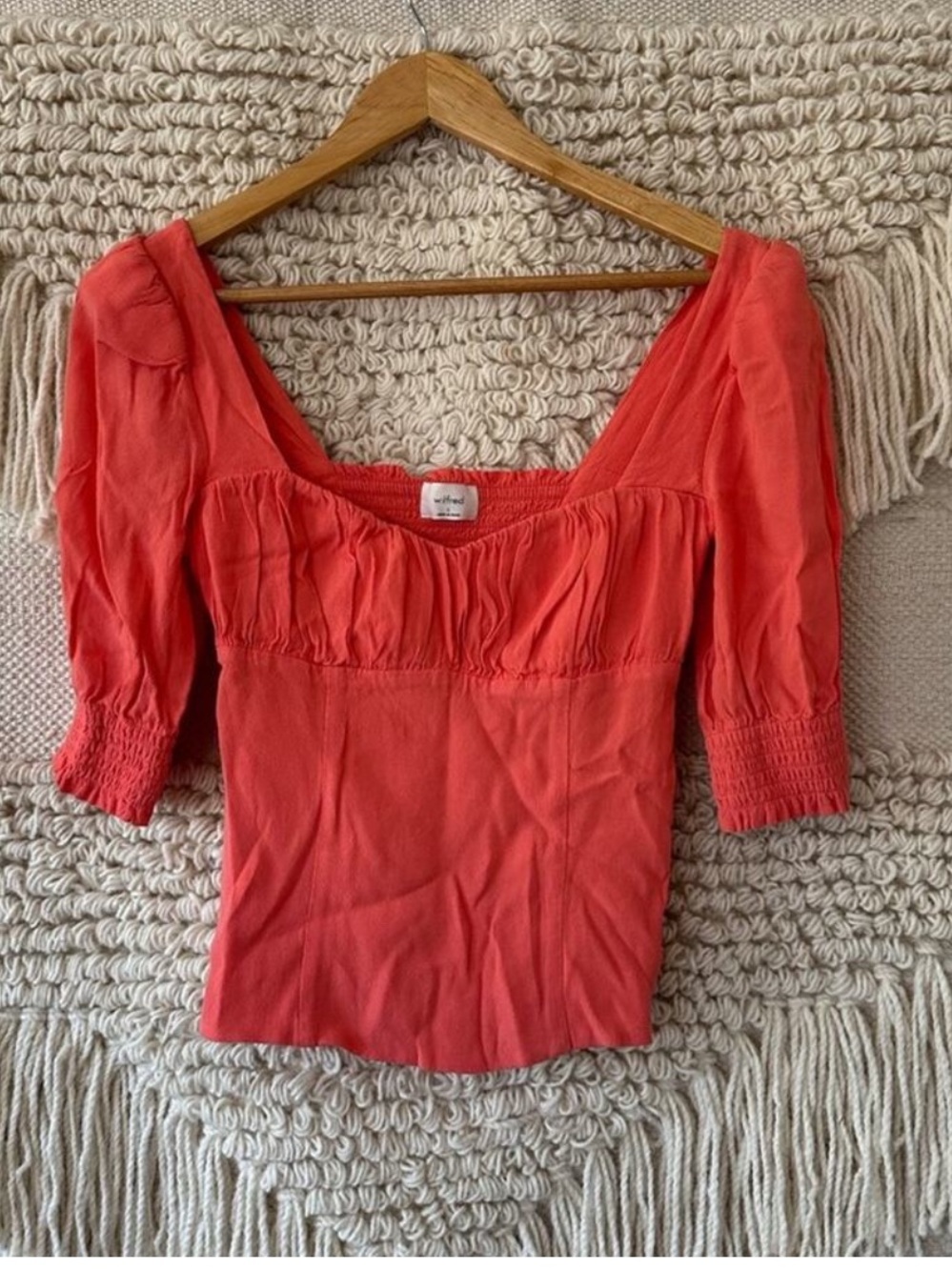 Aritzia Wilfred Pandora Blouse